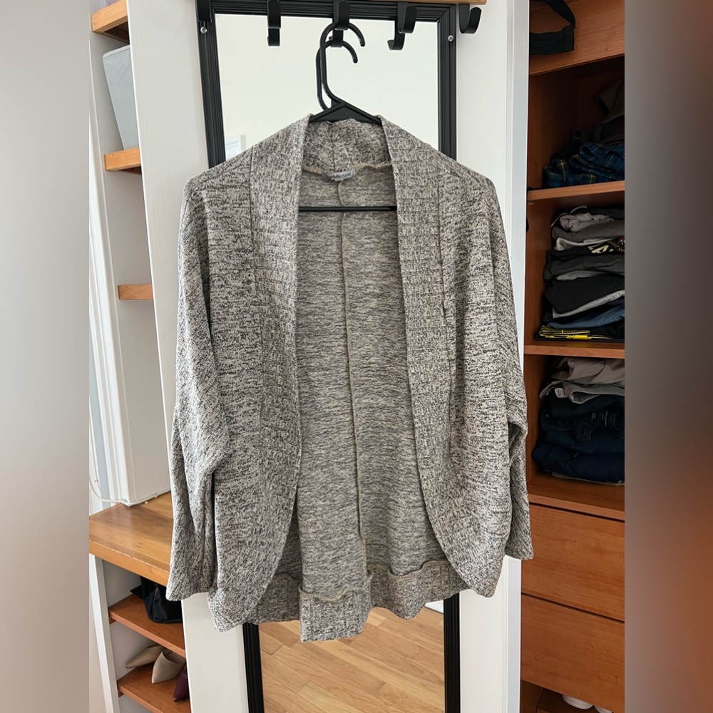 Gray fall sweater